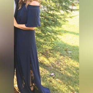 Show Me Your Mumu Casita off the shoulder dress